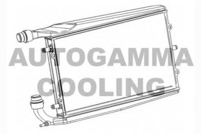 Радиатор, охлаждение двигателя AUTOGAMMA купить