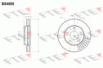 Тормозной диск FTE купить