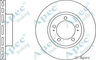 Тормозной диск APEC braking купить