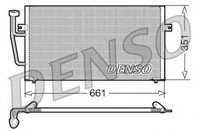 Конденсатор, кондиционер DENSO купить