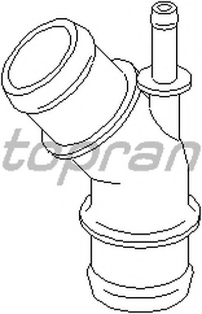 Трубка охлаждающей жидкости TOPRAN купить