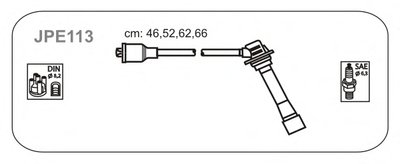 Комплект проводов зажигания Mazda 626 16V