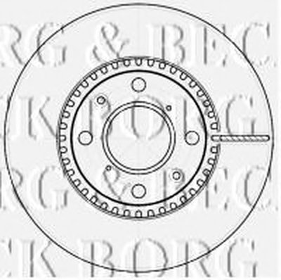 Тормозной диск BORG & BECK купить