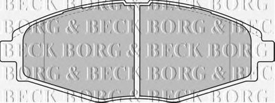 Комплект тормозных колодок, дисковый тормоз BORG & BECK купить