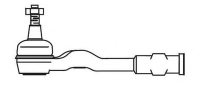 Наконечник поперечной рулевой тяги FRAP купить