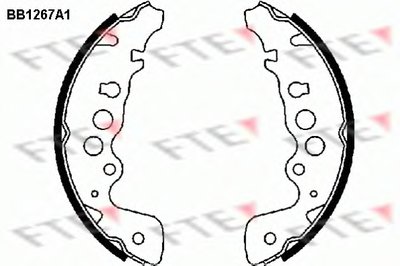 Комплект тормозных колодок FTE купить