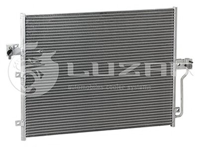 Радиатор кондиционера Actyon/Kyron 2.0/2.3 (05-) АКПП,МКПП (LRAC 1750) Luzar