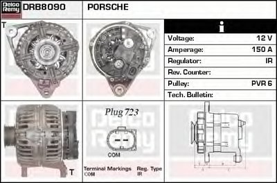 Генератор Remanufactured REMY (Light Duty) DELCO REMY купить