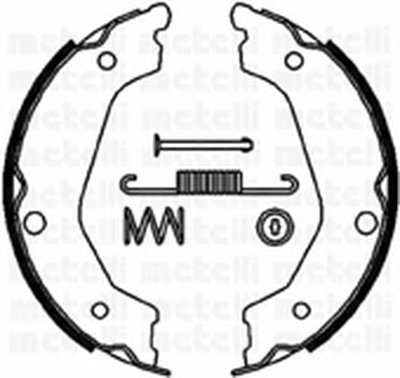 Комплект тормозных колодок, стояночная тормозная система METELLI купить