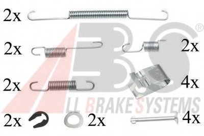 Комплектующие, тормозная колодка A.B.S. купить