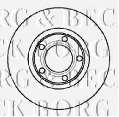 Тормозной диск BORG & BECK купить