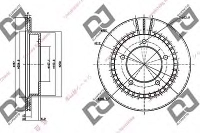 Тормозной диск DJ PARTS купить