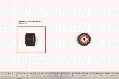 Паразитный / Ведущий ролик, зубчатый ремень FAI AutoParts купить