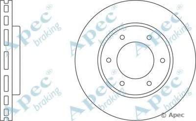 Тормозной диск APEC braking купить