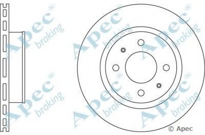 Тормозной диск APEC braking купить