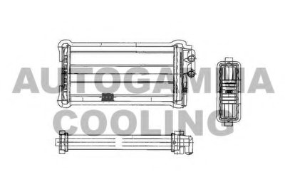 Теплообменник, отопление салона AUTOGAMMA купить