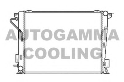 Радиатор, охлаждение двигателя AUTOGAMMA купить
