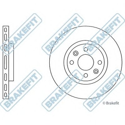 Тормозной диск Brake Fit APEC braking купить