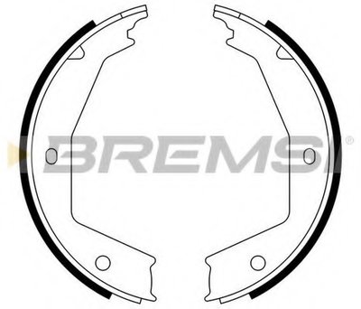 Комплект тормозных колодок, стояночная тормозная система BREMSI купить