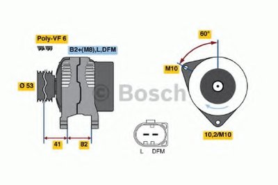 Генератор BOSCH купить