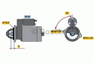 Стартер BOSCH купить