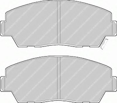Комплект тормозных колодок, дисковый тормоз PREMIER FERODO купить