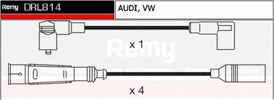 Комплект проводов зажигания Brand New REMY (Multiline) DELCO REMY купить