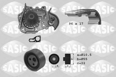 Водяной насос + комплект зубчатого ремня SASIC купить