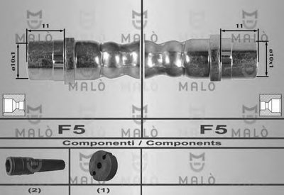 Тормозной шланг MALÒ купить