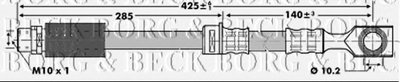 Тормозной шланг BORG & BECK купить