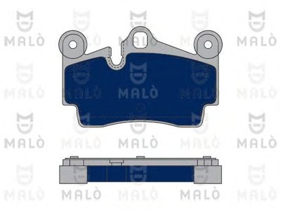 Комплект тормозных колодок, дисковый тормоз MALÒ купить