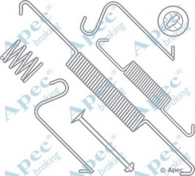 Комплектующие, тормозная колодка APEC braking купить