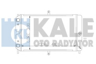 Радиатор, охлаждение двигателя KALE OTO RADYATÖR купить