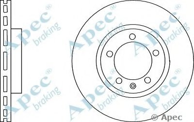 Тормозной диск APEC braking купить