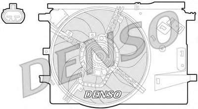 Вентилятор, охлаждение двигателя DENSO купить