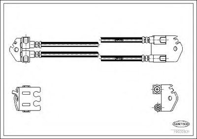 Тормозной шланг CORTECO купить
