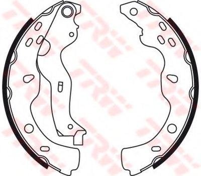 Комплект тормозных колодок TRW купить