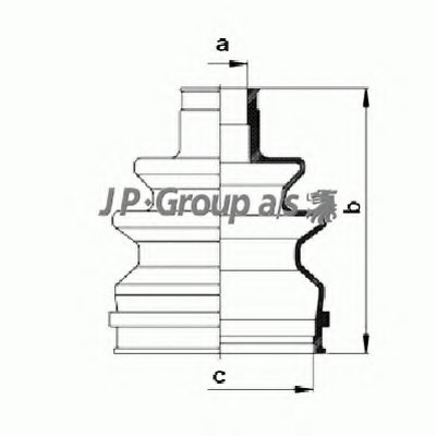 Комплект пылника, приводной вал QH JP GROUP купить