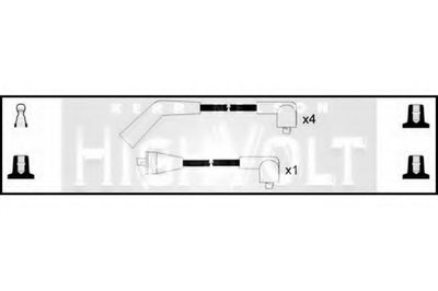 Комплект проводов зажигания HighVolt STANDARD купить