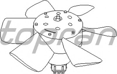 Вентилятор радіатора (охолодження двигуна)