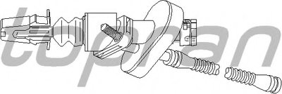 Главный цилиндр, система сцепления TOPRAN купить