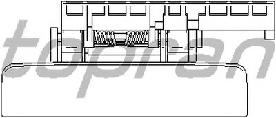 Ручка двери TOPRAN купить