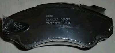Колодки тормозные дисковые (24978Z) Klaxcar France