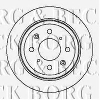 Тормозной диск BORG & BECK купить