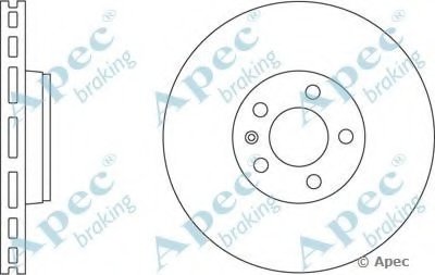 Тормозной диск APEC braking купить