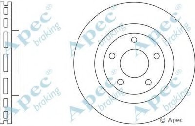 Тормозной диск APEC braking купить