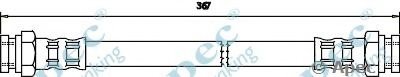 Тормозной шланг APEC braking купить