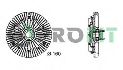 Сцепление, вентилятор радиатора PROFIT купить