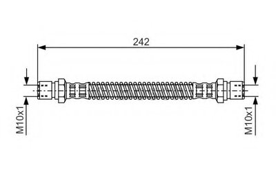 Тормозной шланг BOSCH купить