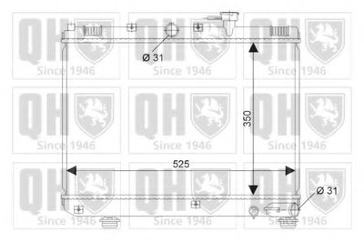 Радиатор, охлаждение двигателя QUINTON HAZELL купить